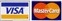 accept visa & mastercard